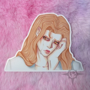 Castlevania - Alucard glossy vinyl sticker