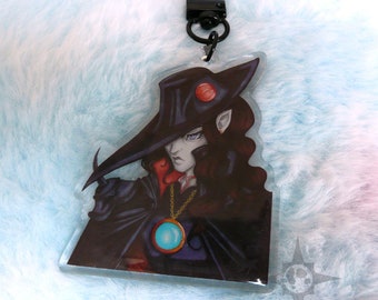 Vampire Hunter D - acrylic keychain