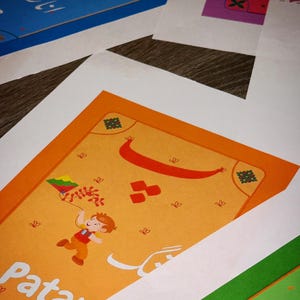 Urdu Alphabet Flashcards for Kids-40 Printable A5 Cards-Colorful Educational Urdu Letters with Translation and Images-PDF Download-Islamic
