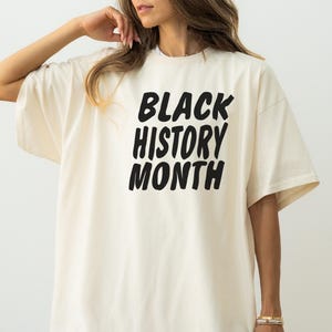 Black History Month T-Shirt Unisex | Women in History Tee | March 8 Womens Day | Feminist Clothing | Cotton T Shirt for Women