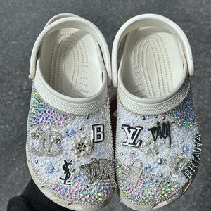 Customized Pearl Bling Crocs