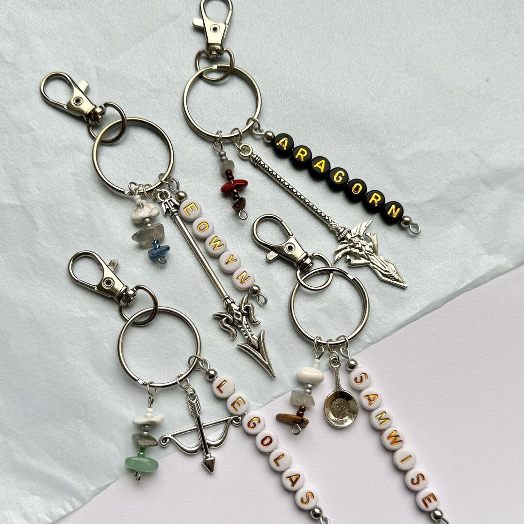 Lord of the Rings Inspired Character Keychains | Fandom Gifts | Mystery ...