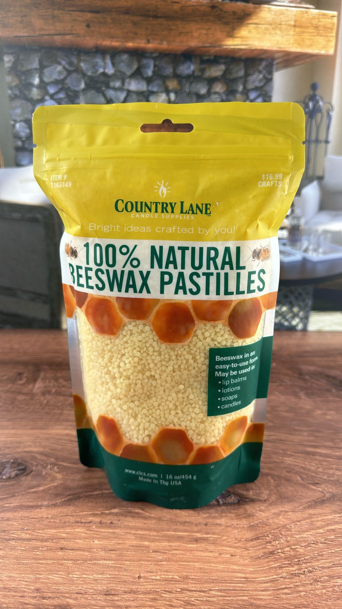 Yellow Beeswax Pellets  Premium Pastilles for DIY Candles, Balms