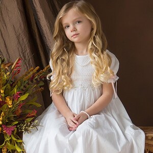 Strasburg smocked dress discount