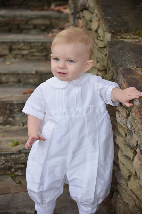 Tutina in seta per battesimo e portafedi per neonato in 100% seta