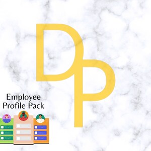 Paquete de perfil de empleado (PDF rellenables)