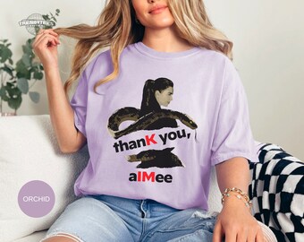 thanK you aIMee Shirt, Comfort Colors® Swiftie Shirt, Taylor Snake Graphic Tee, TTPD Trendy Shirt, Rep T Shirt, Tortured Poet Swiftie Gift