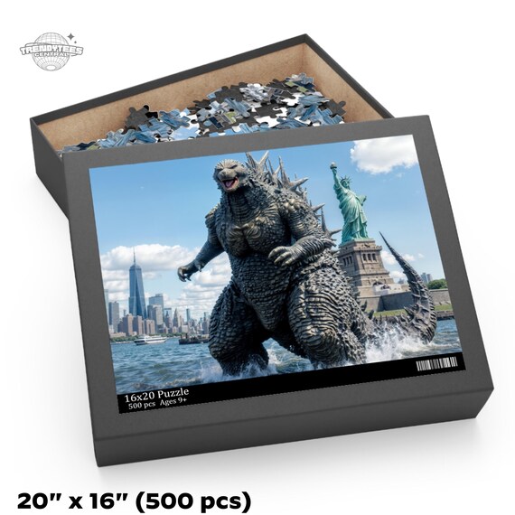 ゴジラ　ジグソーパズル　GODZILLA JIGSAW PUZZULE Godzilla Minus One (2023) 500 Pc Vertical Jigsaw Puzzle