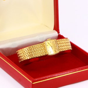Omega 17 2025 jewels 18k watch