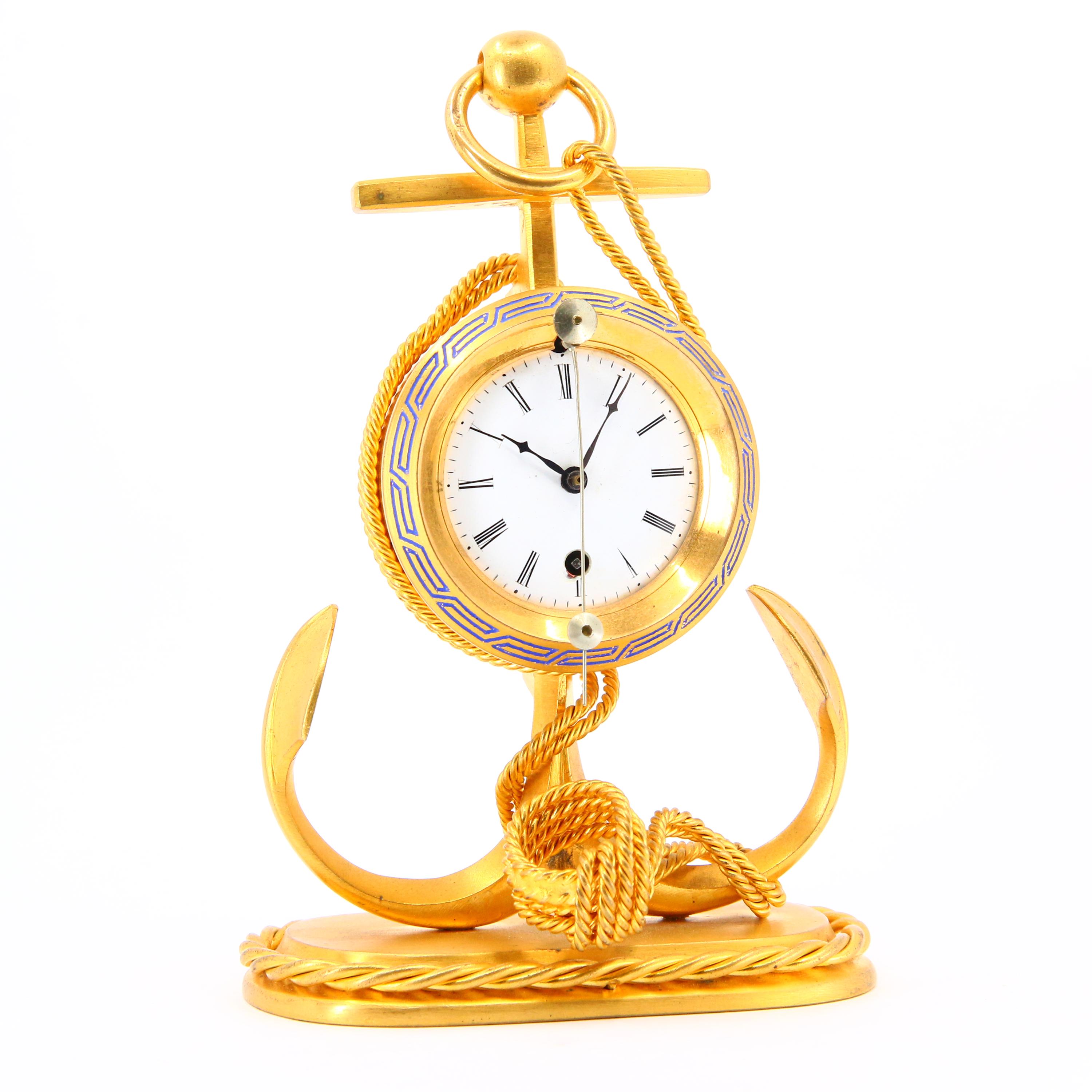 インテリア時計 PATEKPHILIPPEGNEVE DESK CLOCK GOLD BRASS パテック・フィリップ グランド コンプリケーション スタイル