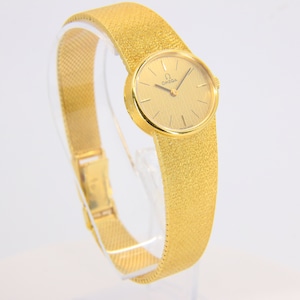 Vintage 18ct Omega Ladies Wristwatch – Boxed & Serviced 18 Carat Yellow Gold Manual Wind Watch Gift