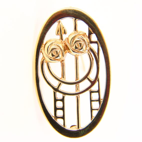 Orecchini A Perno Quadri Mackintosh Andralok In Oro Giallo 9kt | Con Pietra Preziosa VERA | Chiusura Originale Andralok | Coppia In Confezione Regalo - 5