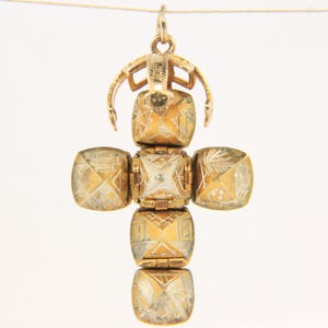 ヴィンテージ フリーメイソン ボールペンダント：9カラット ゴールド