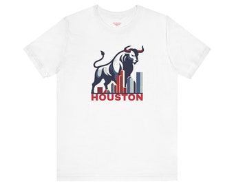 Maglietta da calcio Houston, maglietta Houston Pride City, maglietta Houston, camicia, maglietta a maniche corte in jersey unisex