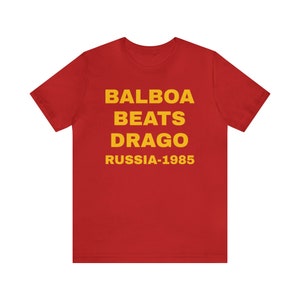 Camiseta ROCKY, camiseta rocky beats DRAGO, campeón de peso pesado, leyenda del boxeo, ufc, wbc, Sports Trendy Ts Unisex Jersey manga corta