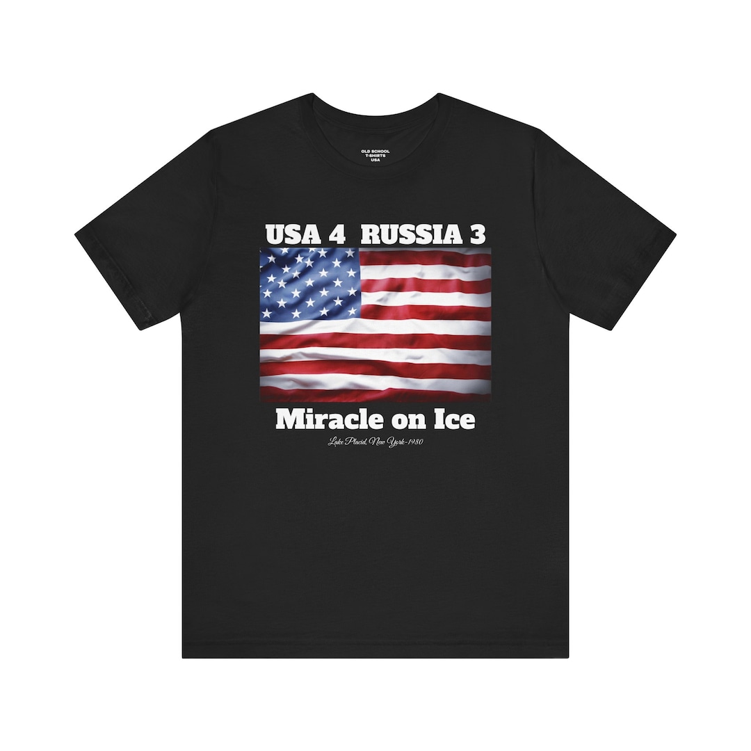 Miracle on Ice T-shirt, USA Hockey T-shirt, Usa Vs Russia T-shirt, Us