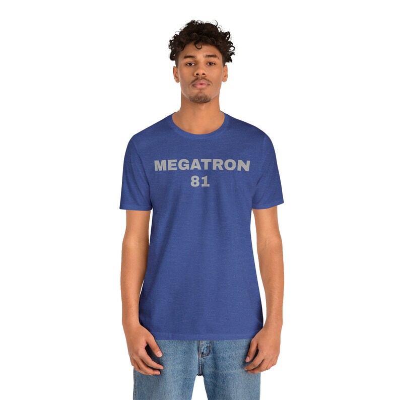 Megatron Unisex Jersey Short Sleeve Tee image 4