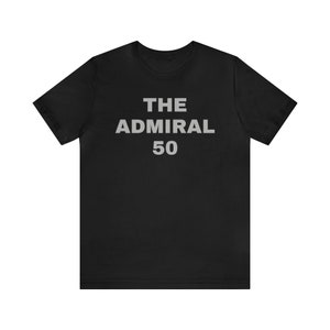 The Admiral Unisex Jersey Short Sleeve Tee