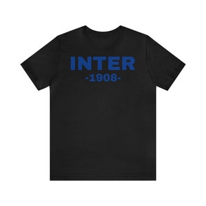 Inter Milan 1908 Italian Soccer Unisex Jersey Short Sleeve Tee