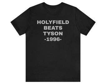 Vintage 1995 Riddick Bowe Vs. Evander Holyfield Boxing T-shirt - Etsy