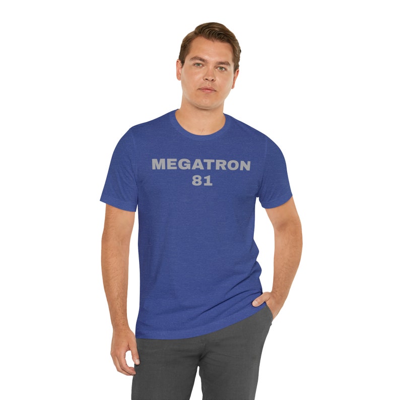 Megatron Unisex Jersey Short Sleeve Tee image 6