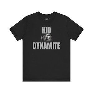 Vintage Boxing Kid Dynamite T Shirt, Vintage Boxing Shirt, Heavyweight Champion, Boxing Legend, Sports Trendy Ts UNISEX Short Sleeve Tee