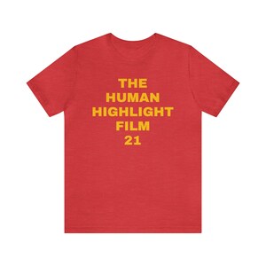 Koszulka z krótkim rękawem The Human Highlight Film Unisex