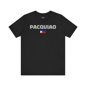 Pacquiao Boxing Shirt, Pacquiao T Shirt, boxing Champion, Boxing Legend, Sports Trendy unisex Jersey Short Sleeve T