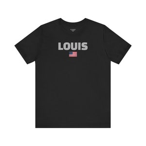 Louis Boxing Shirt, Boxing Great,T Shirt, heavyweight Champion, Boxing Legend, Sports Icon Boxing Icon Trendy unisex Jersey Short Sleeve T