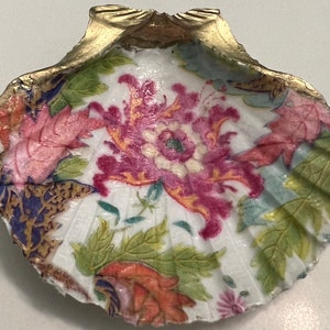 Chinoiserie Flower Trinket/Display Dish