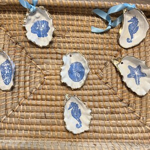 Christmas Shell ornaments