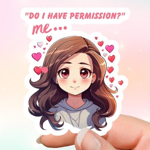 King the Land Sticker: Do I Have Permission?, K-Drama Sticker, Korean Drama Merch for Fans