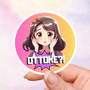 Ottoke K-Drama Sticker, Korean Drama Merch, Korean Expression Vinyl Decal