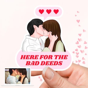 Love Next Door Sticker: Bad Deeds, K-Drama Sticker, Korean Drama Merch for Fans