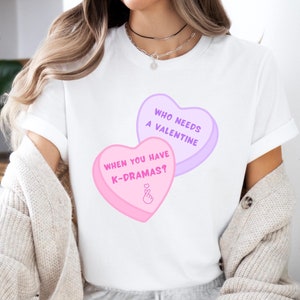 Kdrama Valentines Shirt, Kdrama T-Shirt, Kdrama Fan Gift, Korean Drama Merch, Perfect Kdrama Gift for Valentines Day!