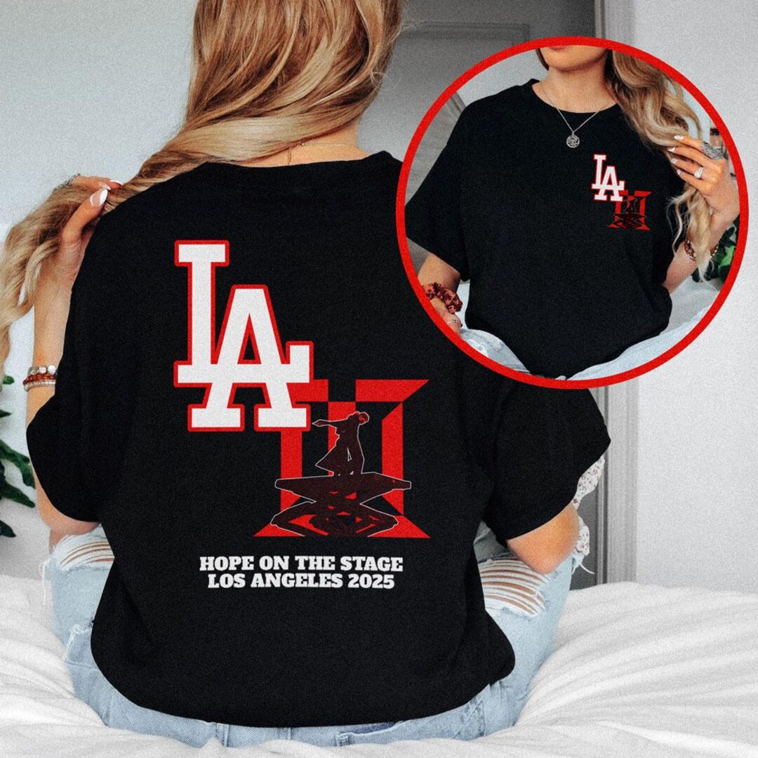 J-hope T-shirt, Los Angeles Hope on the Stage Tour Shirt