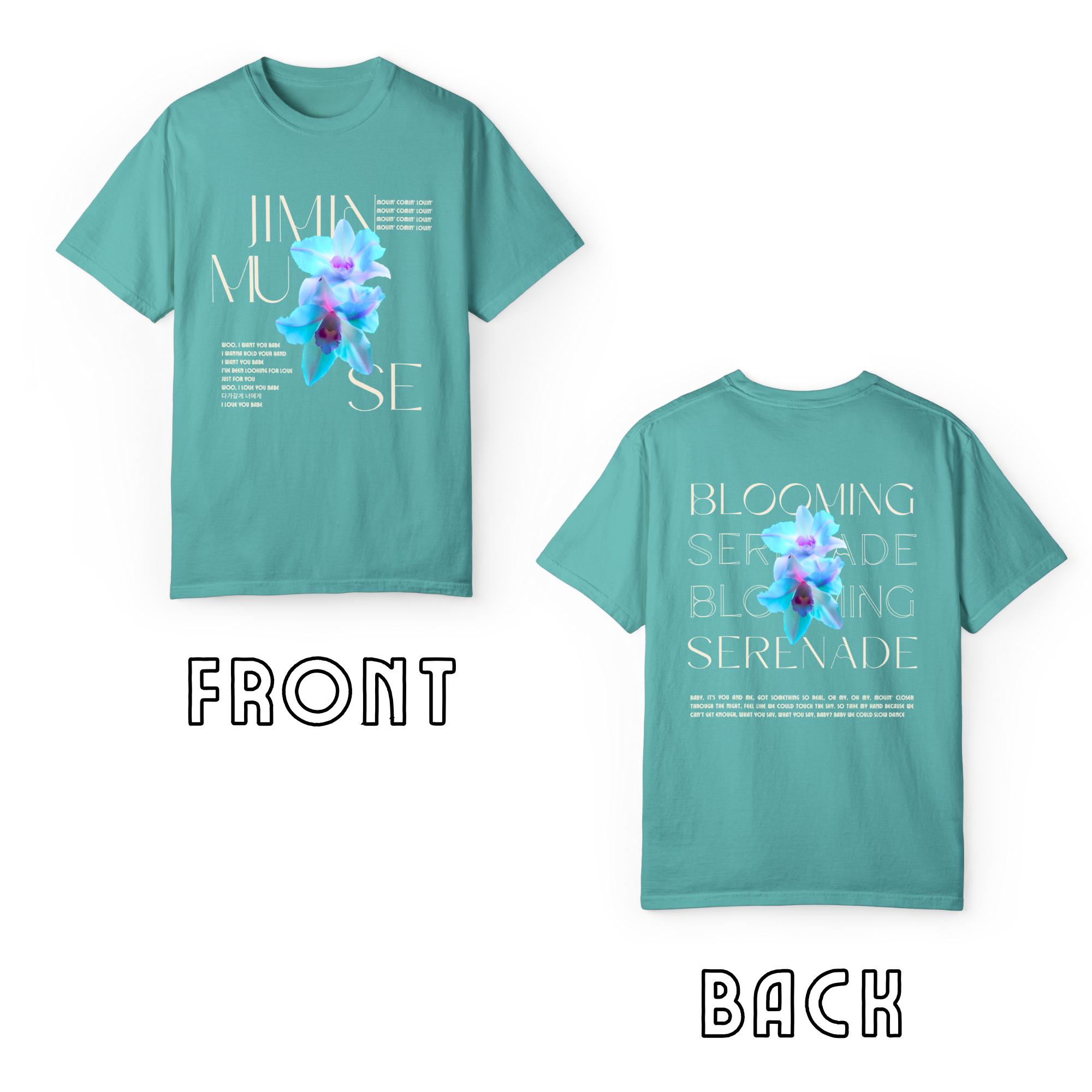 bts JIMIN MUSE T シャツ 水色 M ジミン ジミン T シャツ bts JIMIN MUSE 水色 XL - メルカリ