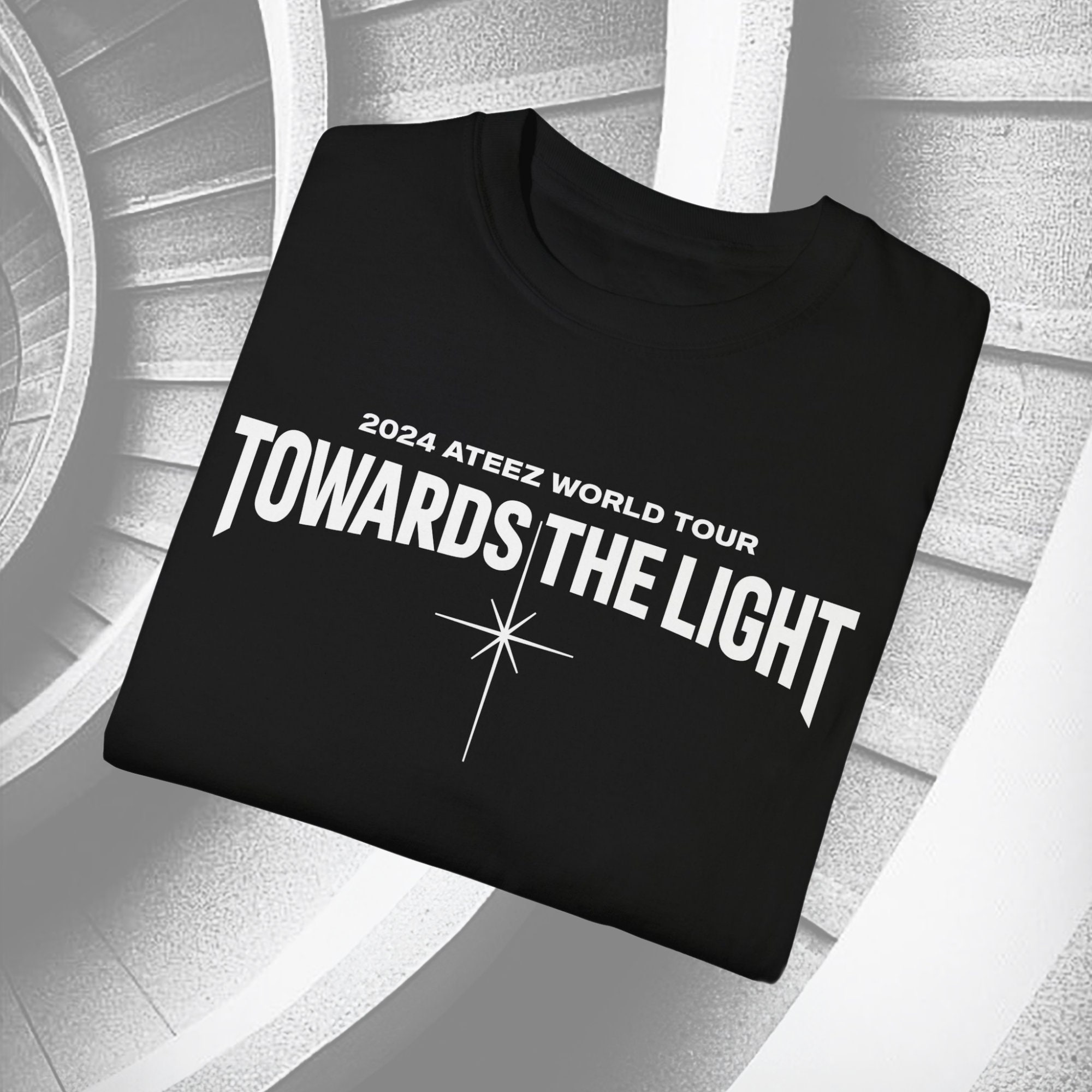 ATEEZ TOWARDS THE LIGHT Ｔシャツ Ateez Towards The Light Will To Power World Tour merch T