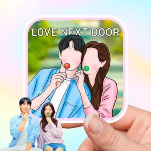 Love Next Door K-Drama Sticker, Korean Drama Merch, K-Drama Fan Gift