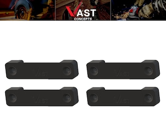Vast Concepts Universal Tool Mount | Universal Tool Holder | Tape Measure & Power Tool Holder (4 Pack) GNRL-TM01