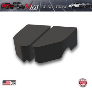 May include: Two black rubber bumper stops, designed to protect vehicles from damage. Made in the USA with a 1-year warranty.