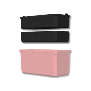 XAct Fit Milwaukee PACKOUT Deep Organizer Rectangle Nesting Bin Set