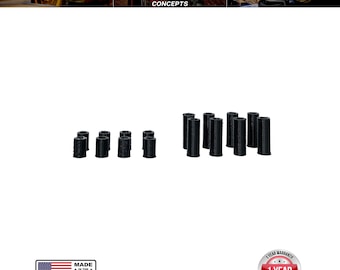 Vast Concepts 5mm x 10mm & 5mm x 20mm Mount Spacers | Standoff Washers (16 Pack)
