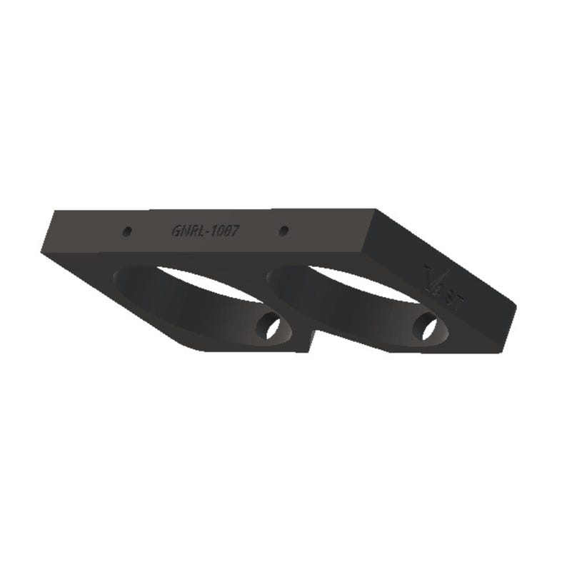 May include: Black plastic wall mount with two circular cutouts and the text "GMR1-1007".