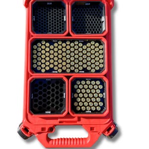 XAct Fit Long Ammo Insert for Milwaukee PACKOUT SLIM Organizers | PACKOUT Ranger Pro (Various Sizes)