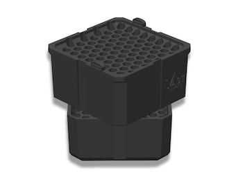 XAct Fit Milwaukee PACKOUT Organizador profundo apilable para puntas hexagonales
