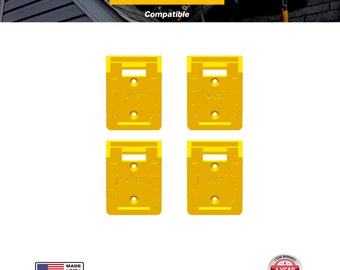 Vast Concepts DeWalt 20V & PowerStack Battery Mount | Battery Holder (4 Pack) DWLT-BM20