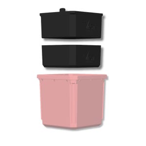 XAct Fit Milwaukee PACKOUT Deep Organizer Square Nesting Bin Set