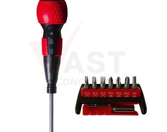 Vessel 220USB1U High Torque Cordless Rechargeable Ball Grip Screwdriver – USB