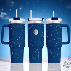 Constellations Laser Engraved Full 20/30/40oz Tumbler Wrap, Digital Download, SVG, Rotary Laser